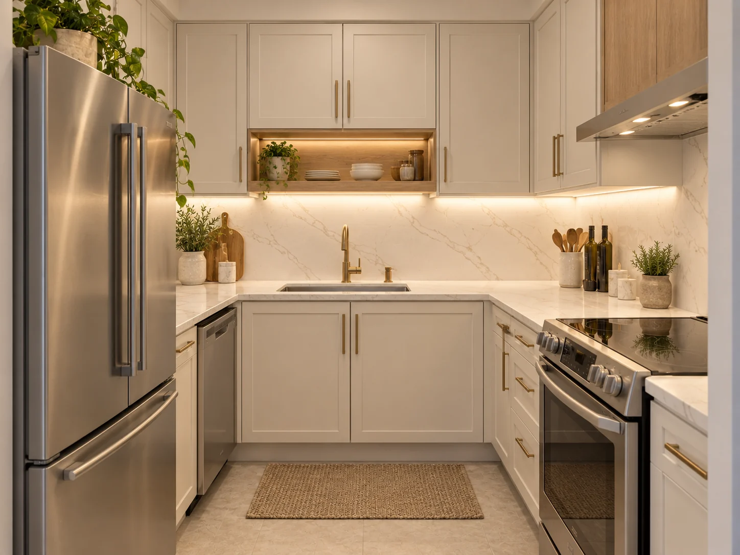 Updated condo kitchen